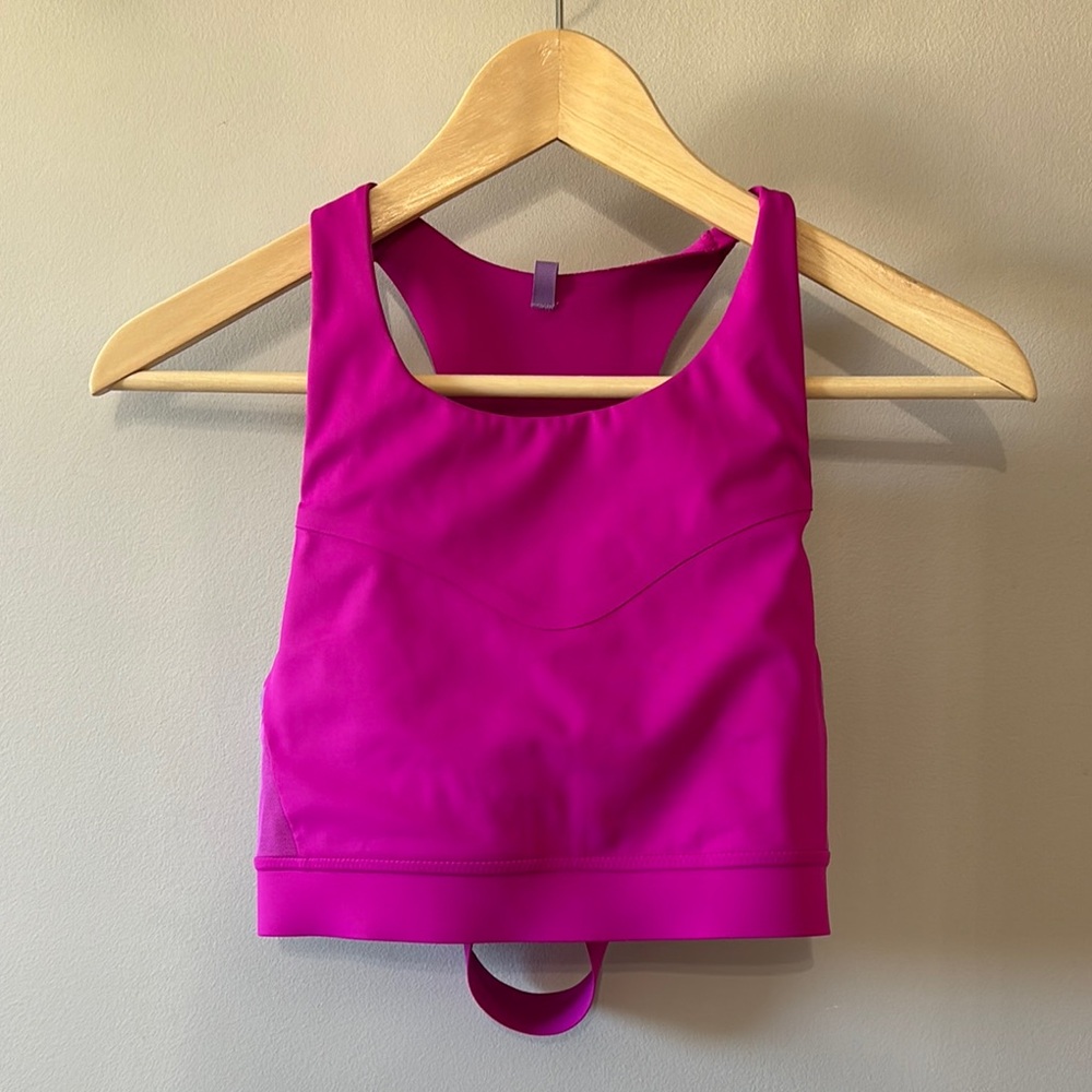 Women's Pink Sports Bra